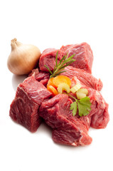 stew with ingredients