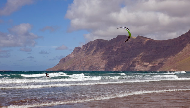 Famara Beach, Lanzarote