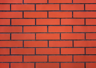 Red brick wall