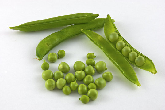 Guisantes crudos