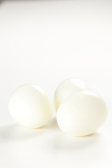 boiled egg isolated