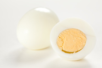 boiled egg isolated