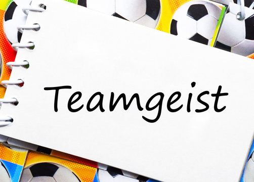 Fußball Teamgeist