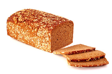 Vollkornbrot angeschnitten