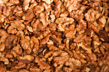 background of walnut