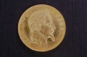 Napoleon gold coin