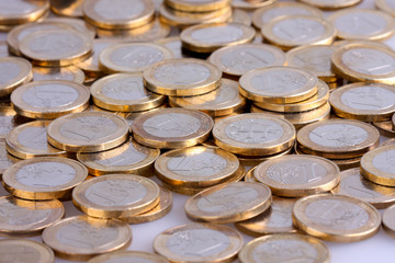 Euro coins
