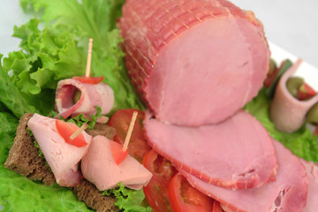 Sliced Smoked Pork