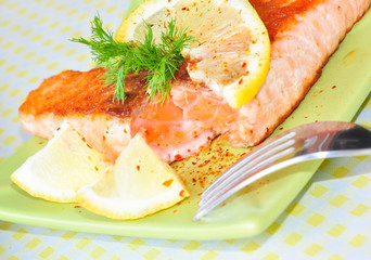 Lachsfilet Medium