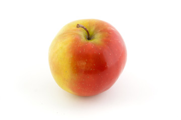 red apple isolated on white background