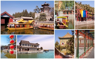 Fototapeta premium Palais d'été à Pékin - Summer palace in Beijing, China