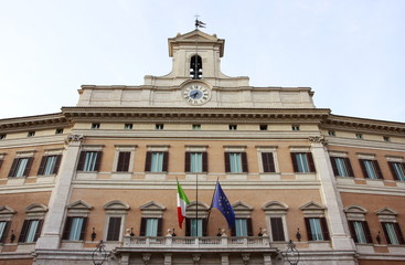 Fototapeta na wymiar Palazzo Chigi w Rzymie