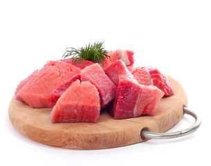 raw meat