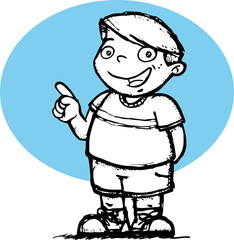 Kid Pointing