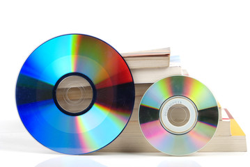 CD , DVD and book
