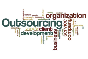 Outsourcing - Word Cloud