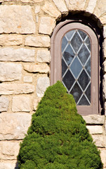 Window in Stone Wall