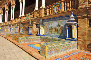 Obraz premium Plaza de España, Seville