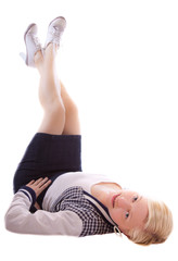 Naklejka premium Pin Up Girl 069