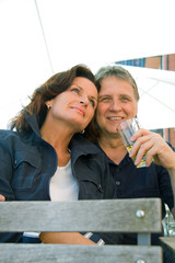 Den Tag im Lokal genießen