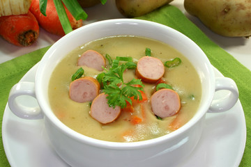 Kartoffelcremesuppe