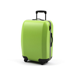 Suitcase isolated on a white background.