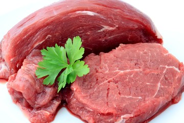 Raw meat - steak