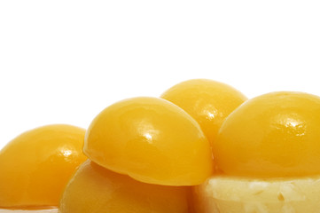 peach and pineapple