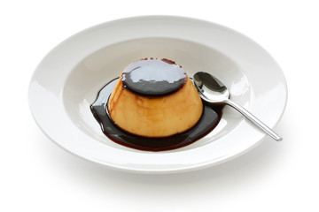Caramel custard,Custard pudding,Flan