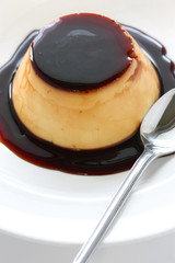 Caramel custard,Custard pudding,Flan