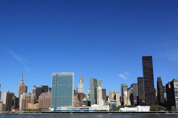 Fototapeta na wymiar Midtown Manhattan Skyline, New York City