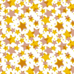 Seamless star pattern