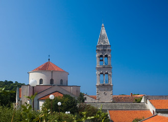Franciscan monastery. Resort Makarska. Croatia