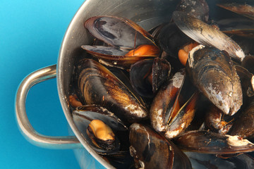 mejillones al vapor