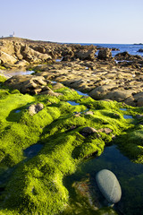paisaje natural de la costa, galicia