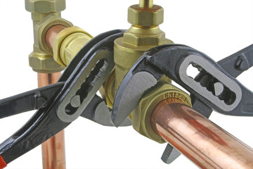wrenches on pipework