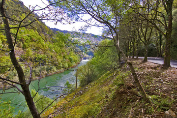 rio sil, orense, espa&ntilde;a