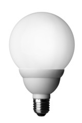 fluorescence lamp of isolated on a white background