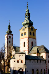 Fototapeta na wymiar Zamek Miasto (Barbakan), Banska Bystrica, Słowacja