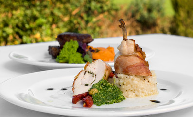 Prosciutto-Wrapped Chicken Breast