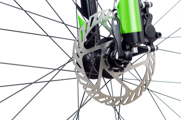 Hydraulic dics brake of mountain bicycle