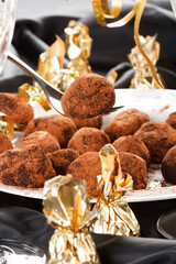 chocolate truffles