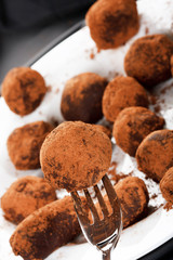 chocolate truffles