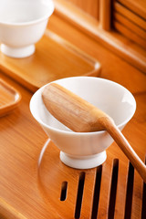 Table for tea ceremony.