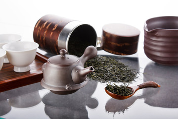 Traditional tea ceremony accessories(Japan).