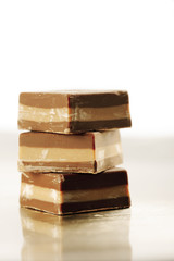 tre cremini di cioccolato