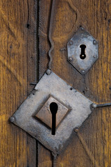 door's detail, Torpo Stavkirke, Norway