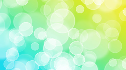 Abstract glowing circles background