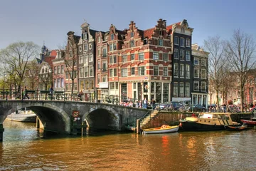 Gordijnen Amsterdam, Nederland) © XtravaganT