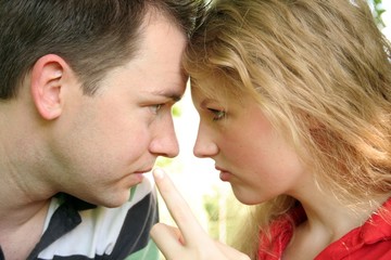 streitendes Pärchen